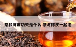 茶和陈皮功效是什么 茶与陈皮一起泡